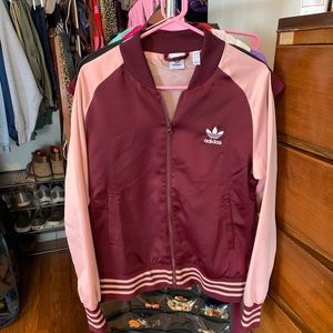 Adidas Satin Bomber Jacket